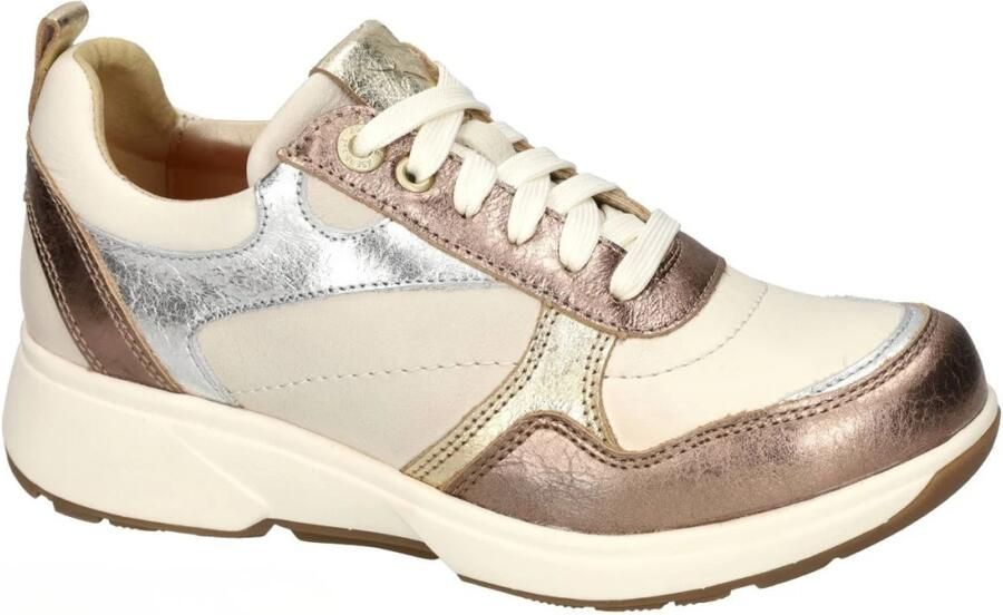 XSENSIBLE Lage Sneakers Dames Pula Leer Beige - Foto 5