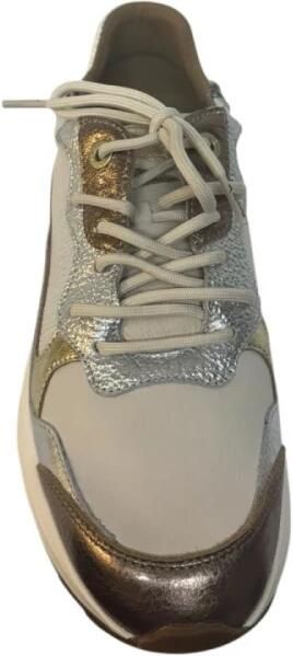 XSENSIBLE Lage Sneakers Dames Rainbow Leer Beige - Foto 6