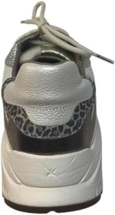 XSENSIBLE Lage Sneakers Dames Rainbow Leer Beige - Foto 7