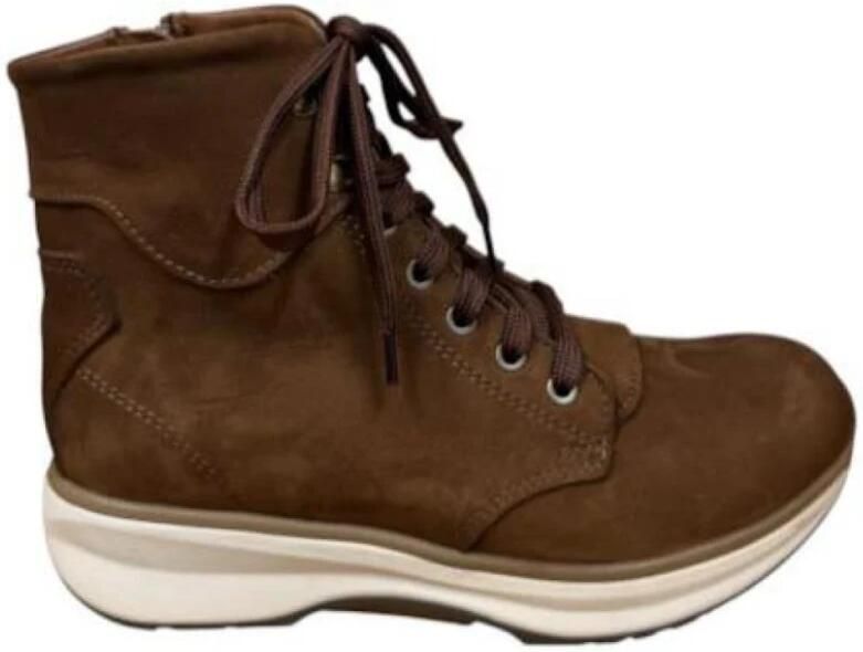 Xsensible Romagna leren veterboots met slangenprint - Foto 6