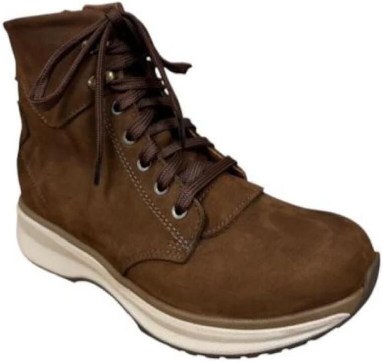 Xsensible Romagna leren veterboots met slangenprint - Foto 3