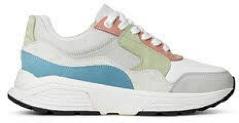 XSENSIBLE Lage Sneakers Dames Golden Gate Lady Maat: 38 Materiaal: Suède Kleur: Wit - Foto 2