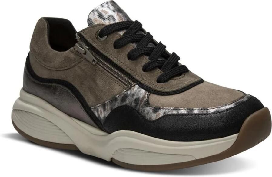Xsensible Sneakers laag 'Sneaker Low n 30085.2.040 Echtleder in schwarz' grijs - Foto 4