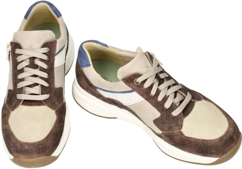 Xsensible SWX14 Stretchwalker Sneakers Heren Bruin - Foto 2