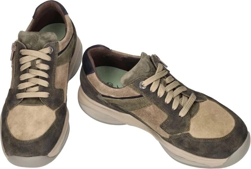 Xsensible 30088.2.484-HX heren veterschoenen sportief (9 5) groen - Foto 2