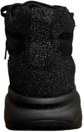 Xsensible zwarte dames sneakers met glitter SWX16 - Foto 6