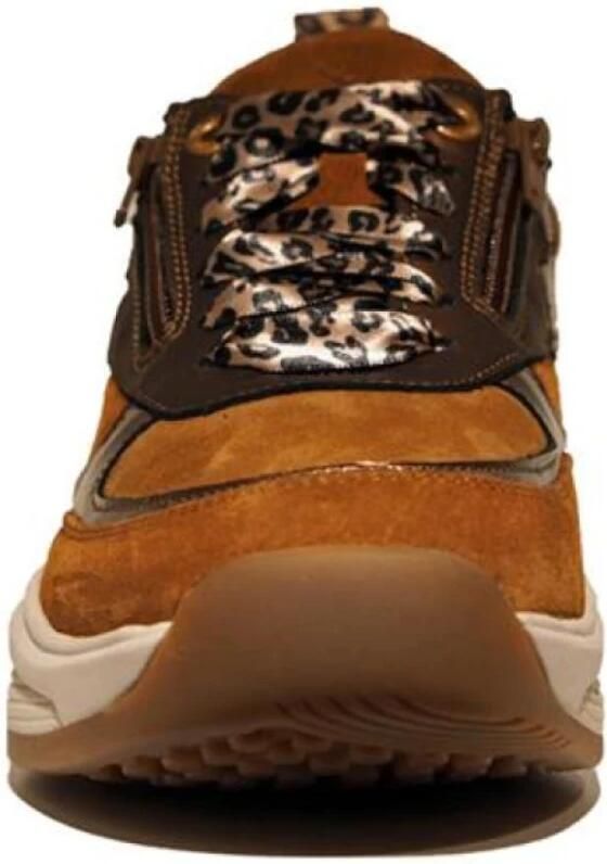 Xsensible 32005.2.370-HX dames veterschoenen sportief (7) bruin - Foto 4