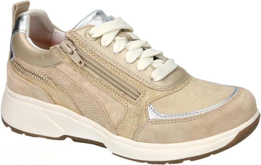 Xsensible Stretchwalker Xsensible 30222.2 Valleta HX Sand combi-stretchwalker sneaker-veterschoen stretchwalker - Foto 3