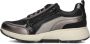 XSENSIBLE Lage Sneakers Dames Valletta Maat: 42 Materiaal: Leer Kleur: Zilverkleurig - Thumbnail 2