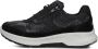 XSENSIBLE Lage Sneakers Dames Douro Textiel Zwart - Thumbnail 2