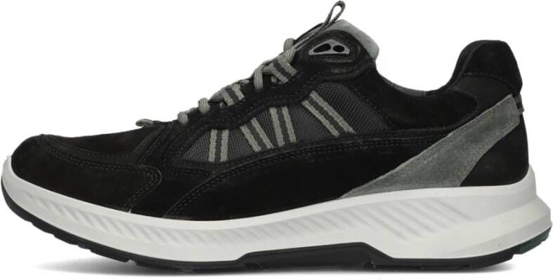 Xsensible Zwarte Suède Heren Sneakers Colorado