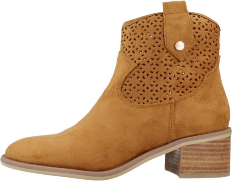 XTI Ankle Boots Brown Dames