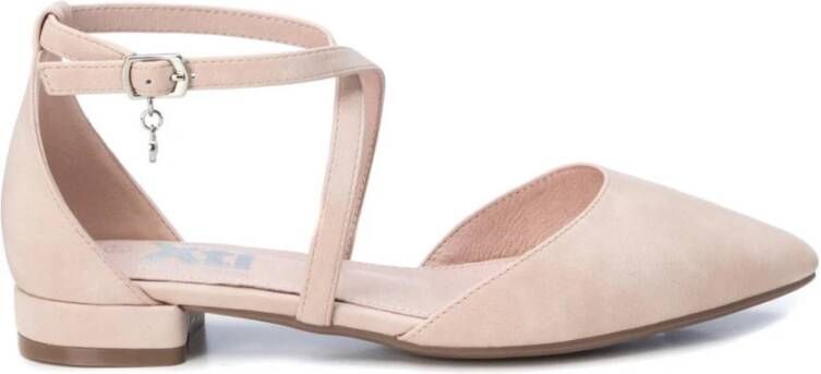 XTI Beige Synthetische Jurkschoenen met Rubberen Zool Beige Dames