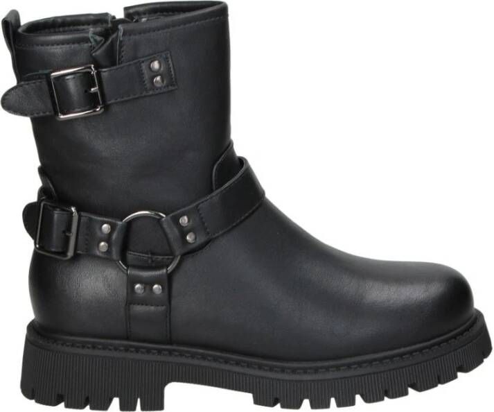 XTI Modieuze Jeugdlaarzen Black Dames