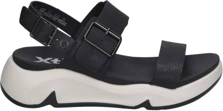 XTI Modieuze Jonge Sandalen Black Dames