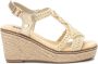 XTI Plateau Sandalen Beige Dames - Thumbnail 2