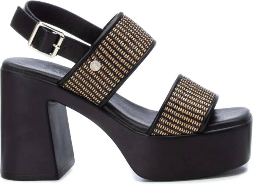 XTI Platte Sandalen Brown Dames