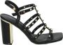 XTI Sandals Black Dames - Thumbnail 1