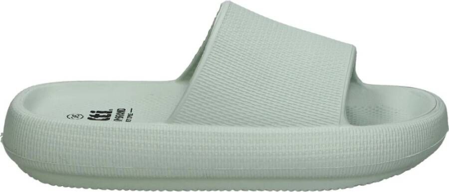 XTI Sliders Groen Dames