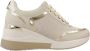 XTI Stijlvolle Sneakers voor Moderne Vrouwen Beige Dames - Thumbnail 2