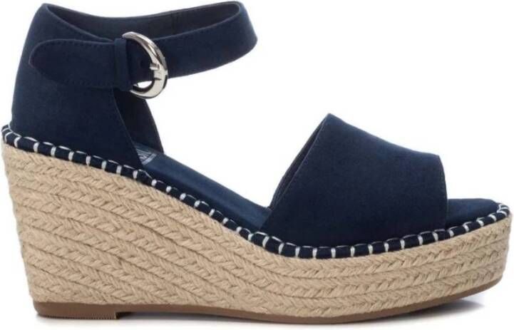 XTI Wedges Blue Dames