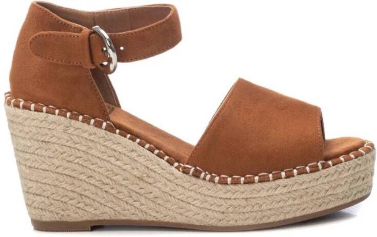 XTI Wedges Brown Dames