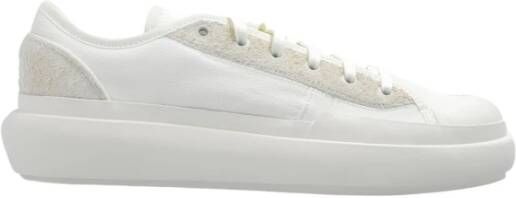 Y-3 Ajatu Court Low Sneakers Off-White Leer White Unisex