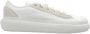 Y-3 Ajatu Court Low Sneakers Off-White Leer White Unisex - Thumbnail 5