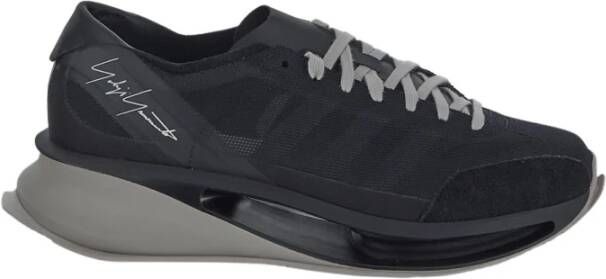 Y-3 Canvas Sneaker Gendo Run Style Black Heren