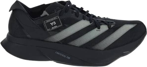 Y-3 Canvas Sneaker Pro 3.0 Black Heren