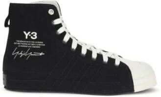 Y-3 Canvas Sneakers met Suède Voering