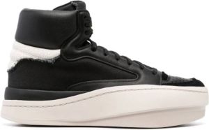 Y-3 Centennial Hi Zwart Bruin Wit Zwart Heren