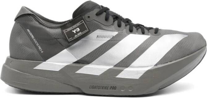Y-3 Mesh Sneakers met Lightstrike Pro Zool Gray Heren