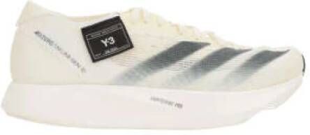 Y-3 Laag-top Ivoor Mesh Sneakers Beige Dames