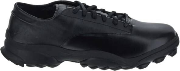 Y-3 Lage Leren Sneaker Black Heren