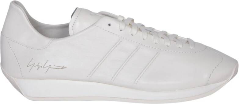 Y-3 Lage-top Veterschoenen White