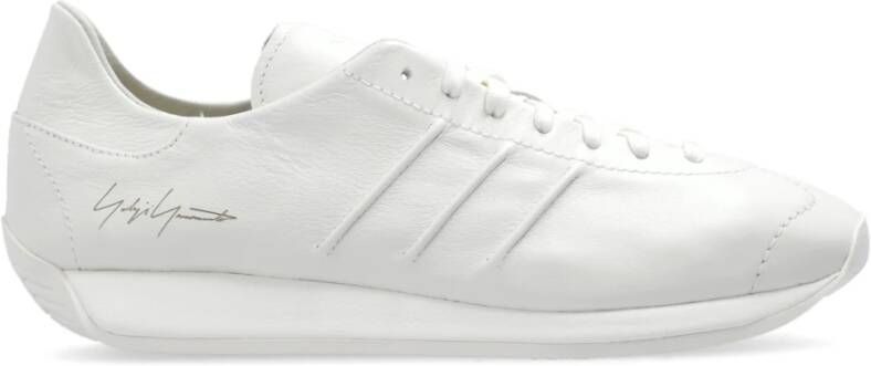 Y-3 Lage-top Veterschoenen White