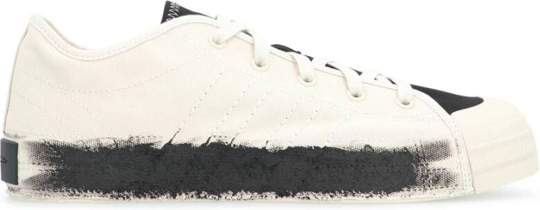 Y-3 Artistieke Two-Tone Sneakers met Vetersluiting White Heren - Foto 2