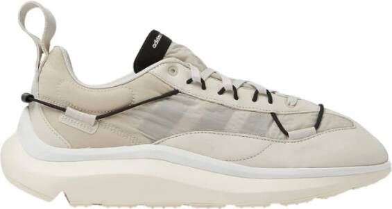 Y-3 Mesh Sneakers met Logo Detail Gray
