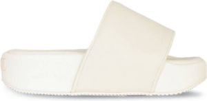 Y-3 Modieuze Witte Slides voor Vrouwen Wit Dames