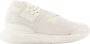 Y-3 Off-White Leren Qasa Sneakers White Dames - Thumbnail 1