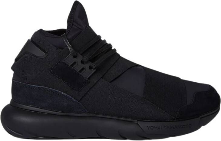 Y-3 Qasa Sneakers Technische Blend Stof Zwart Heren