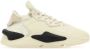 Y-3 Sand Stof en Leren Sneakers White Heren - Thumbnail 1