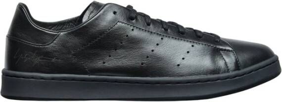 Y-3 Zwarte Leren Stan Smith Sneakers Black