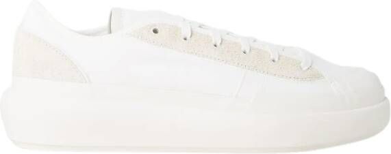 Y-3 Ajatu Court Low Sneakers Off-White Leer White Unisex