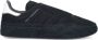 Y-3 Zwarte Suède Sneaker met Logo Detail Zwart - Thumbnail 3