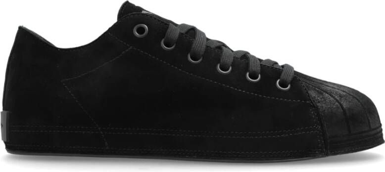 Y-3 Zwarte Leren Sneakers Nizzastar