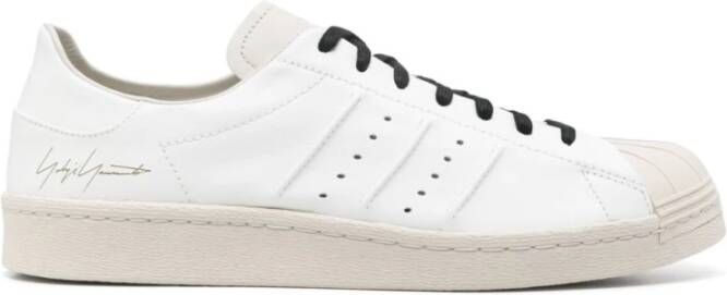 Y-3 Superstar Rubberen Neus Veterschoenen White Dames