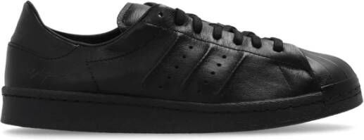 Y-3 Superstar Leren Sneaker Black