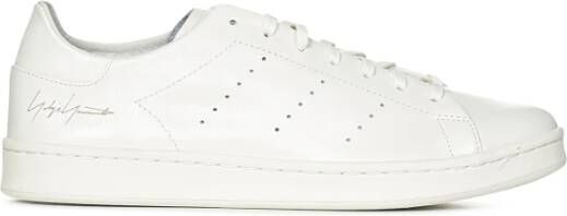 Y-3 Witte Leren Sneakers Stijlvol Comfort White Heren